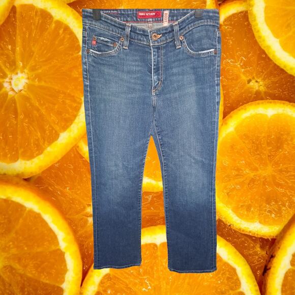 Big Star Boot Cut Slightly Distressed Denim Jeans Size 30R - Picture 3 of 7